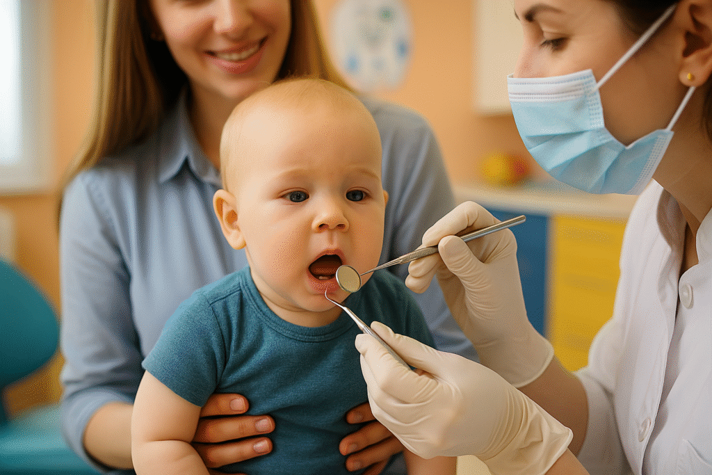 A child’s first pediatric dentist visit
