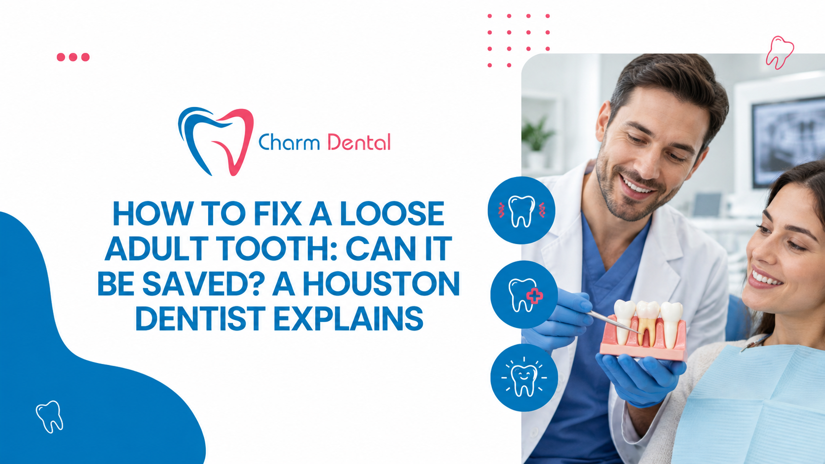 How to fix a loose adult tooth can it be saved a houston dentist explains 1 How to fix a loose adult tooth: can it be saved? A houston dentist explains