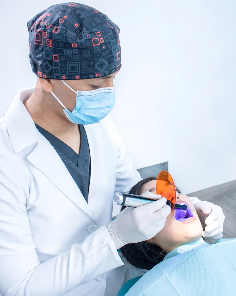 Laser dentistry treatment