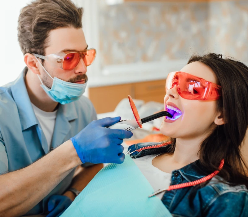 Painless laser dentistry
