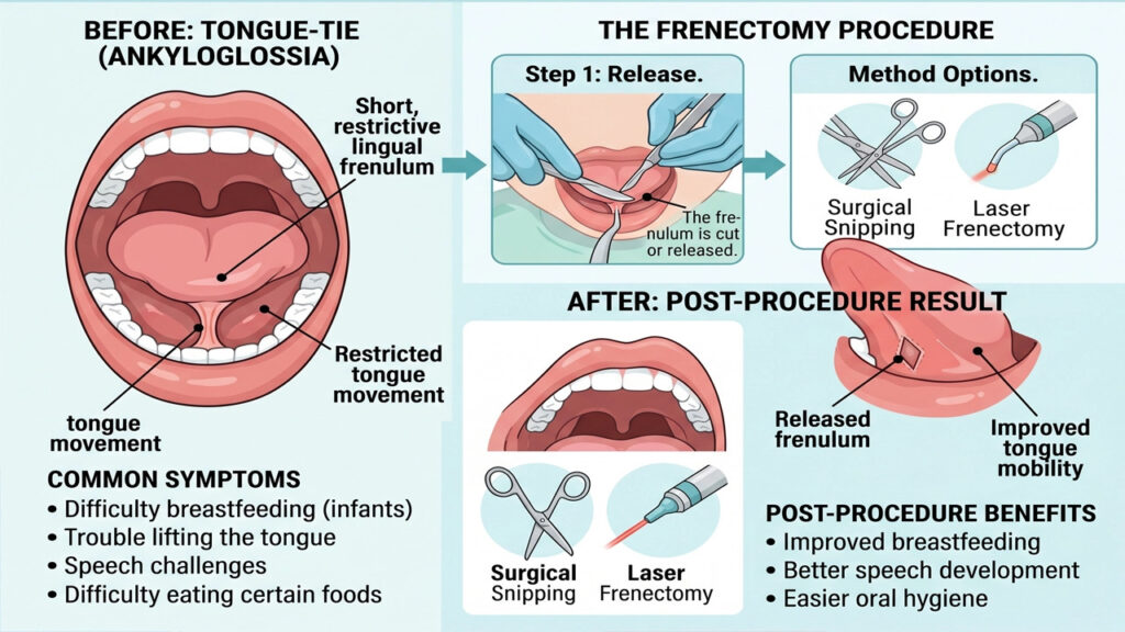 What is a frenectomy for tongue tie What is a frenectomy for tongue tie