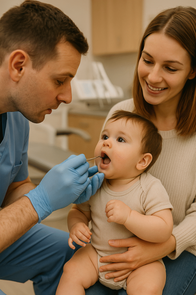 What are the common baby dental issues dentists can detect early