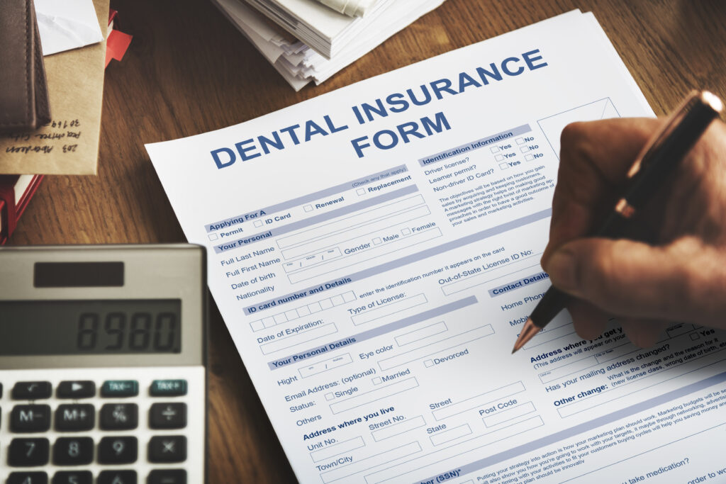 Dental insurance form