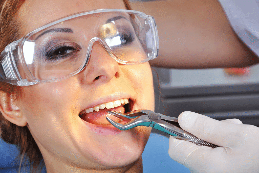 What is a tooth extraction?