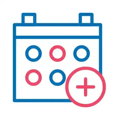 Schedule dental appointment icon